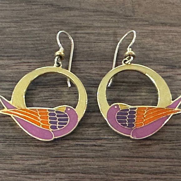 Laurel Burch Jewelry - Vintage Laurel Burch signed "Magic Bird" 93'